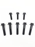 Set of 8 hex flanged head cap screws for the 350z transmission application