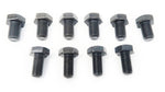 Set of 19 Engine side bolts with hex heads made of steel