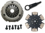 6 puck un-sprung Cerametallic clutch disc for 1uz applications with clutch tools and bolts