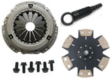 6 puck un-sprung Cerametallic clutch disc for 1uz applications with clutch tools and bolts