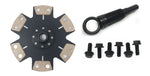 6 puck un-sprung Cerametallic clutch disc for 1uz applications with clutch tools and bolts