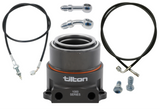 Tilton 1000 Series mechanical component with cables and hardware on a white background