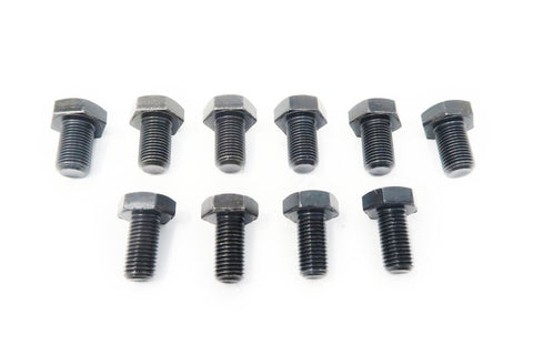 Set of 10 hex head bolts for the 1uz engine side application