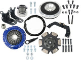 Components of the JZ engine to 350Z transmission stage 3 swap kit