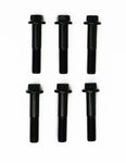 Set of 6 ARP hex flanged head cap screws for the RX-7 flywheel spacer application