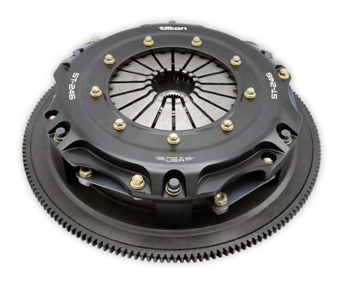 24 Spline aluminum clutch cover, steel pressure plate with floater for stage 6 twin disc applications