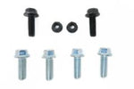 Set of 6 hex flanged head cap screws and 2 nuts for the SC400 crossmember application