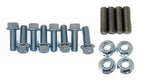 Set of 8 hex flanged head cap screws, 4 studs and 4 nuts for differential cover for S13, S14, S15 to 350Z or G35