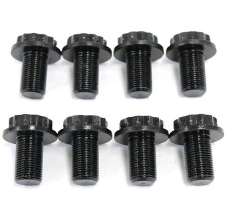 Set of 8 hex flanged head cap screw bolts for the Honda K-Series to FRS flywheel