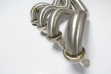 stainless steel tube headers with 1 and 3/4 inch exhaust runners for lsx to s-chassis application