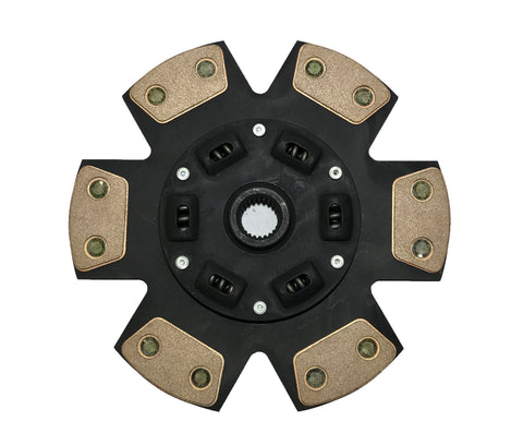 6 puck sprung hub cerametallic clutch disc for stage 3 1uz applications