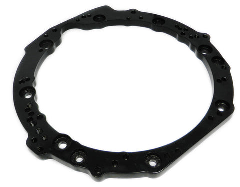 this is a 5/8'' a36 steel ring about 14'' wide for 1uz engine to 300zx/350z/370z transmission applications