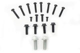 Set of 12 flat head cap screws and 6 hex flanged head cap screws for the a340 adapter plate