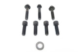 Set of 4 socket head cap screws, 2 hex flange head screws, 1 hex head cap screw and 1 washer for the K24 engine