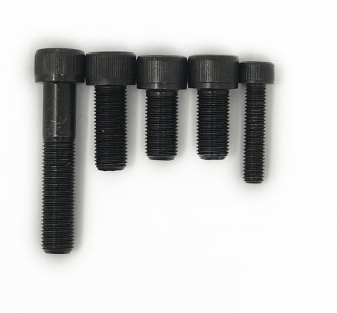 Set of 5 socket head cap screws for the k-series to rx-8 engine mount aluminum adapter application