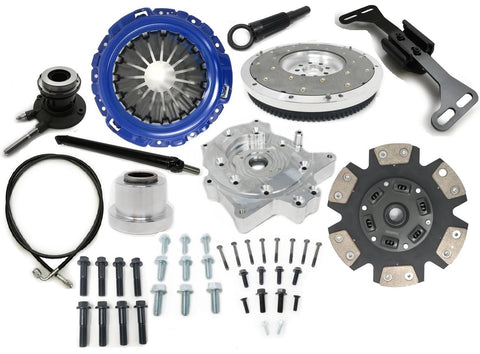 Components for the Collins Lexus IS300 1UZ engine to 350z, 370z transmissions