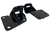 Set of two steel powdercoated engine mount brackets for the Honda K-Series to FRS, BRZ, FT86 application
