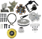 All of the components for the Collins Nissan S13 using A340 bellhousing swap kit
