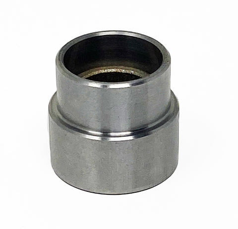 Aluminum pilot bearing adapter with a bushing about 2 inches high for K-Series to KA24DE applications