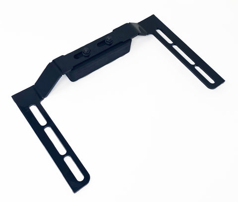 Steel black powdercoated crossmember for use in S-Chassis vehicles with a polyurethane crossmember mount