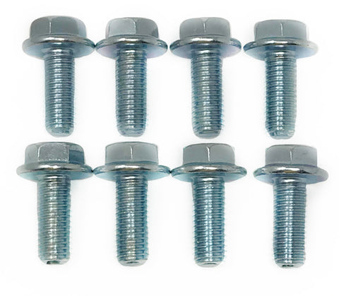 Set of 8 hex flanged head cap screws for the LSX engine to SC400 chassis engine mount application