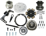 All of the components for the 1UZFE engine to KA24DE or SR20DET transmission application