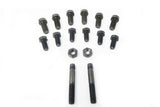 Set of 12 socket head cap screws, 2 studs and 2 nuts for the SR20 engine side adapter