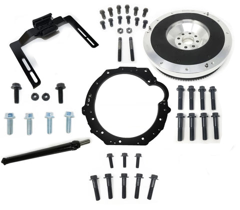 All of the components for the SR20DET engine to 350Z transmission application