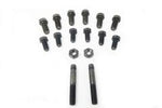 Set of 12 socket head cap screws, 2 studs and 2 nuts for the SR20 engine application