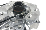 Collins aluminum A340 J2 adapter with tilton slave cylinder and clutch lines installed