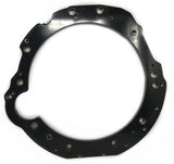 5/8'' a36 black powder coated steel adapter plate ring for VR38DETT engine to Jerico Dogbox transmission