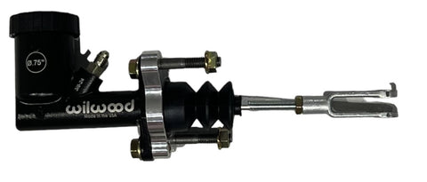 Wilwood .75'' master cylinder with collins modified adapter attached for clutch pedal
