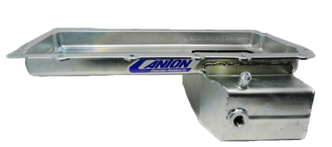 6.50 quart steel wet sump oil pan for s-chassis applications