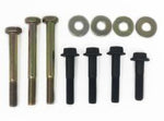 Set of 3 hex head cap screws, 4 hex flanged head cap screws and 4 washers for the RX-8 transmission application