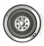 Cast steel flywheel about 10 inches in diameter for 1uz to 350z and 370z applications