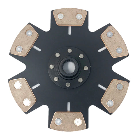 6 puck un sprung Cerametallic clutch disc for 1uz applications